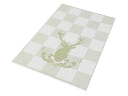 Zelená myslivecká s jelenem 2ks  Ideální dárek pro myslivce, milovníka přírody