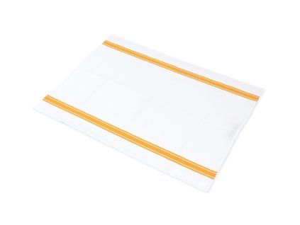 Bílo žluté TRI - Bavlna / Len - 2 ks