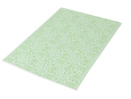 Drobné květy zelené 2ks