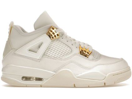 Air jordan 4 metallic gold W