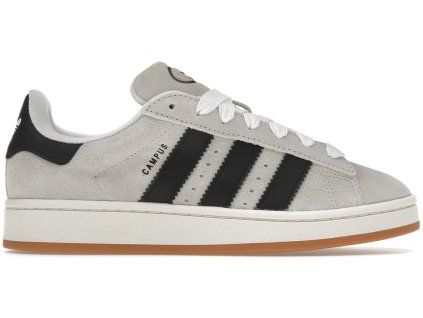 Adidas campus crystal white core black