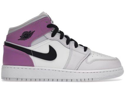 Air jordan 1 mid barely grape (gs)