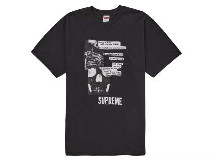 Supreme Anatomy Tee Black
