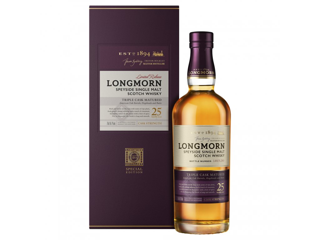 Longmorn Speyside Single Malt Scotch Whisky 25y