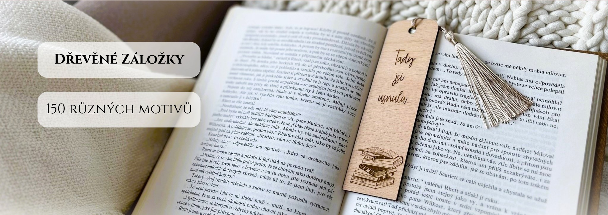 Dřevěné záložky