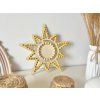 Dřevěná dekorace Sluníčko