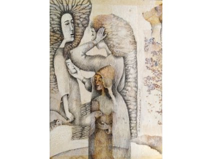 Dívka se zrcátkem / NEDOSTUPNÉ