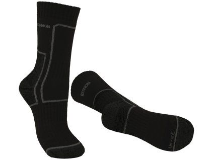 TREK Sock black (Veľkosť 36-38)