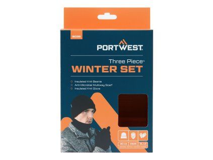 Winter Accessory Set (3pcs) (Farba Black)
