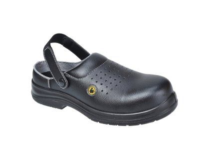 Composite Microfibre Clog SB ESD SRC A E FO (Farba Black, Veľkosť 35)