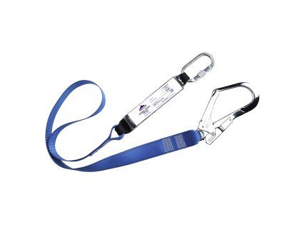 Single Webbing 1.8m Lanyard With Shock Absorber (Farba Royal Blue)