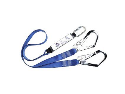 Double Webbing 1.8m Lanyard With Shock Absorber (Farba Royal Blue)
