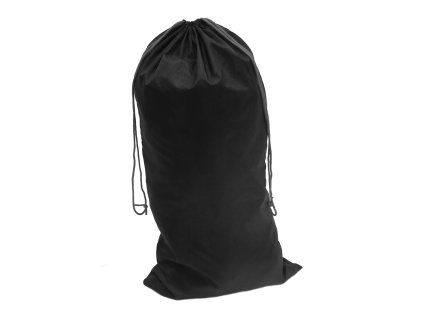 Nylon Drawstring Bag (Farba Black)