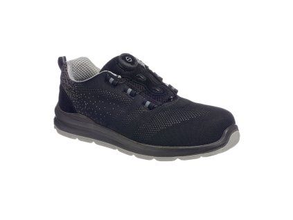 Composite Textile Wire Lace Trainer S1P SRC (Farba Black/Grey, Veľkosť 36)
