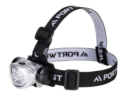 LED Head light (Farba Silver)