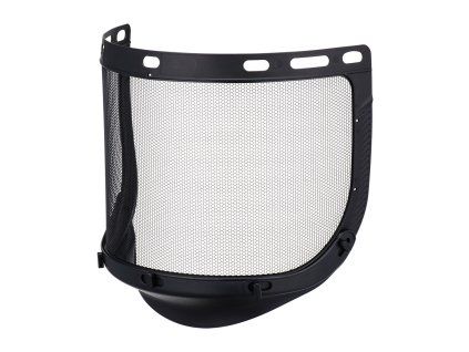 Etched steel mesh visor (Farba Black)