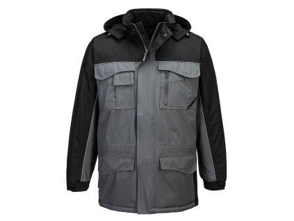 Ripstop Winter Jacket (Farba Black/Grey, Veľkosť L)
