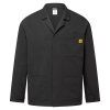 Anti-Static ESD Lab Jacket (Farba Black, Veľkosť 4XL)