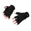 Insulated Fingerless Knit Glove (Farba Black)
