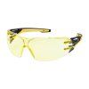 Anthracite Wraparound Safety Glasses (Farba Amber)