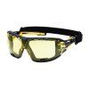 Anthracite Wraparound Plus Safety Glasses (Farba Amber)