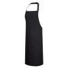 Polycotton Bib Apron (Farba Black)