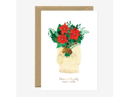 1267 CHRISTMAS BOUQUET WP