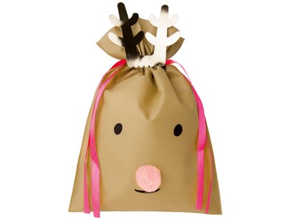 Vánoční pytlíček - Reindeer - vel. L - #7427