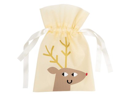 Vánoční pytlíček - Reindeer - vel. S - #7431