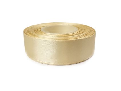 satenova stuha bezova 8126 25 mm 30 m id30154