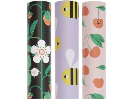 Balící papíry - BEES & FRUITS