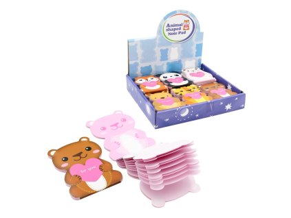 blok trhaci s potiskem 59x83 mm 40l animal