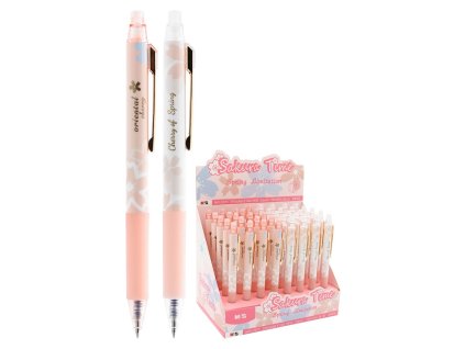 roller gelovy gumovaci m g ierasesakura time hrot 0 5 mm modra napln