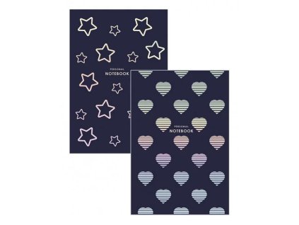 Záznamní kniha A5 (80l) - PERSONAL NOTEBOOK, 2 motivy