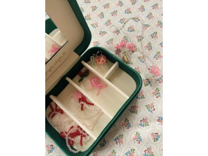 Šperkovnice s doplňky ALL I WISH FOR Green - Konges Slojd