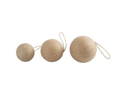 Kraft - vánoční koule 6cm 1ks