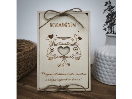 drevene prani auto