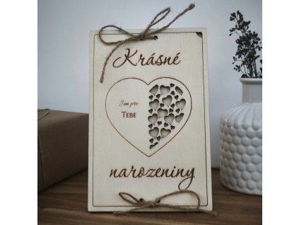 prani na penize srdce s krajkou