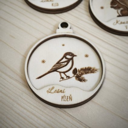 vanocni banka ptacek