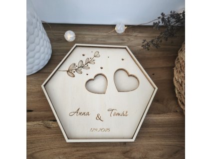 tacek na prstynky hexagon