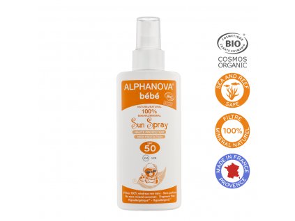 ALPHANOVA SUN SPRAY BEBE SPF 50