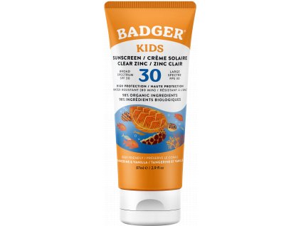 badger balm kids clear zinc sunscreen spf 30 87 ml 2097340 cs