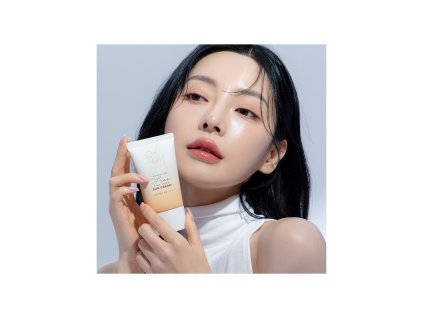 bom beauty of majesty foundation free tone cover sun cream spf50 pa 50 g