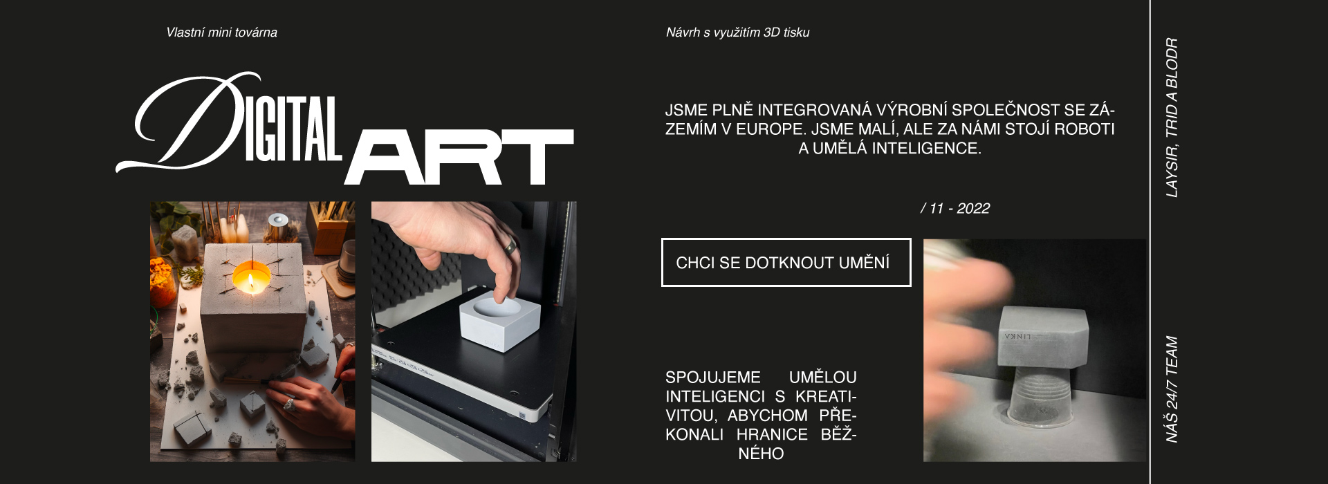 linka craft digital art brand main page