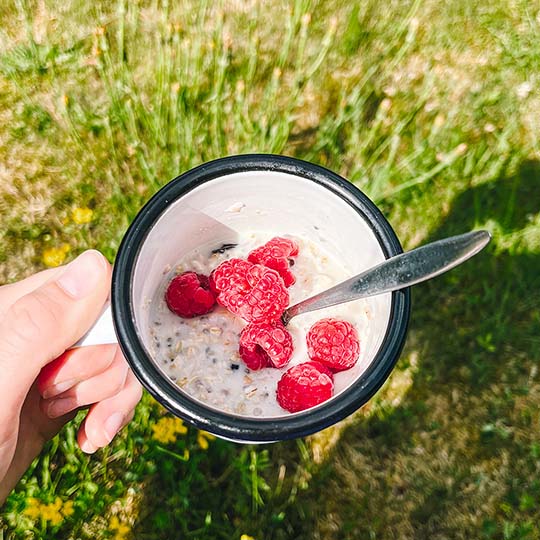 Recept - minutová ovesná kaše do plecháčku