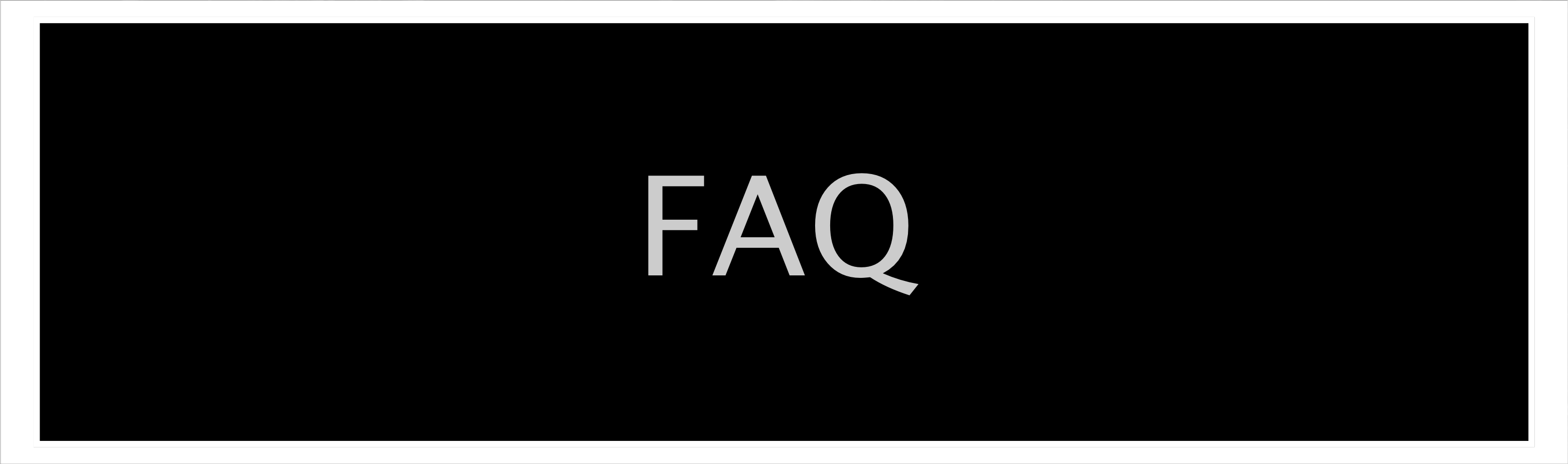 FAQ