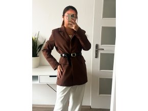 Oversized blazer / sako - Brown