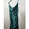 Dlouhé elegantní šaty s rozparkem - Wendy (zelená)