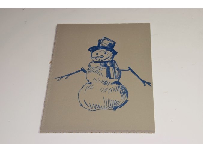 Sněhulák 15x10cm