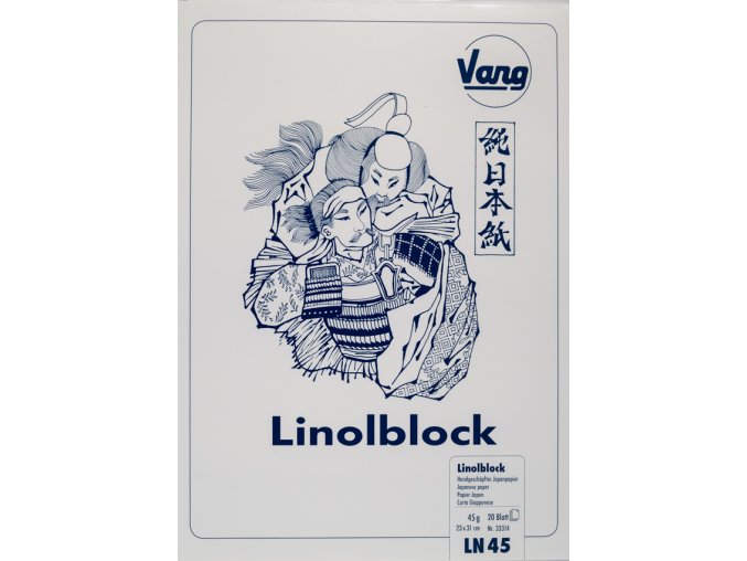 Sada papírů pro tisk linorytu A4, Linoblock Vang